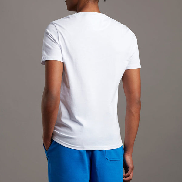 Lyle & Scott Men's Organic Cotton Plain T-Shirt White