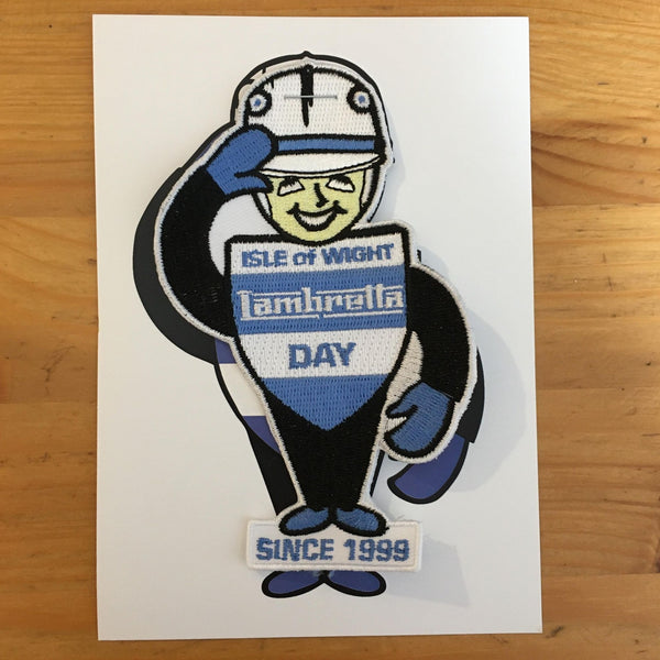 Isle of Wight Lambretta Day Embroidered Patch