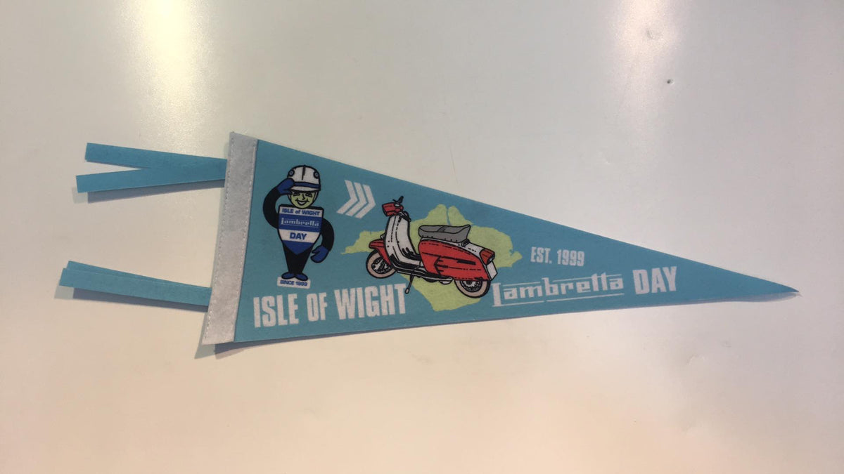 Isle of Wight Lambretta Day Pennant Flag