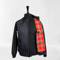 Real Hoxton Black Harrington