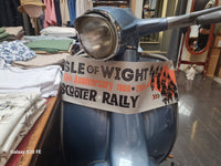 IOW Scooter Rally - 45 Anniversary Legshield  Banner & Patch