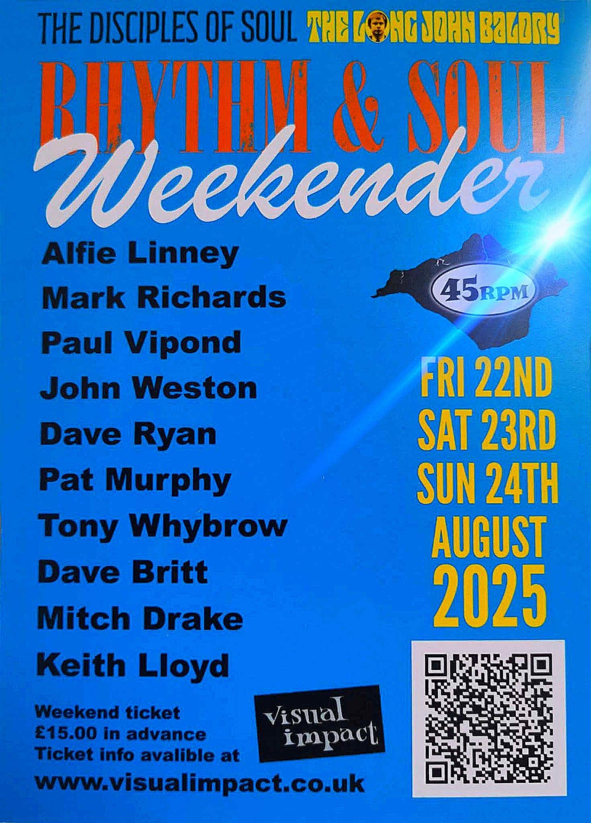 Rhythm & Soul Weekender - Esplanade Hotel Ryde, August Bank Holiday Weekend 2025