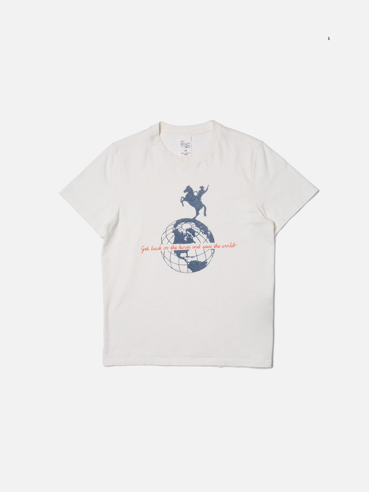 Nudie Roy Get Back T-Shirt Offwhite