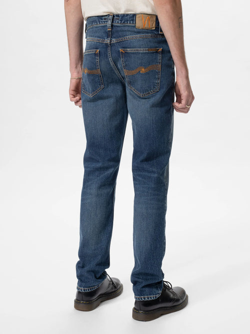 Nudie Jeans Solid Ollie Wild Blue – Visual Impact