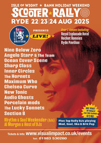 Saturday 23rd August at Ryde Pavilion with Sharp Class and Chelsea Curve