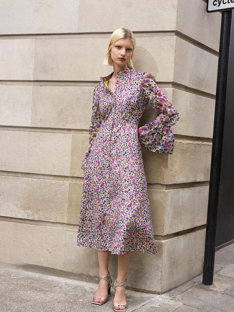 FRENCH CONNECTION - Alezzia Ely Jacquard Mix Dress