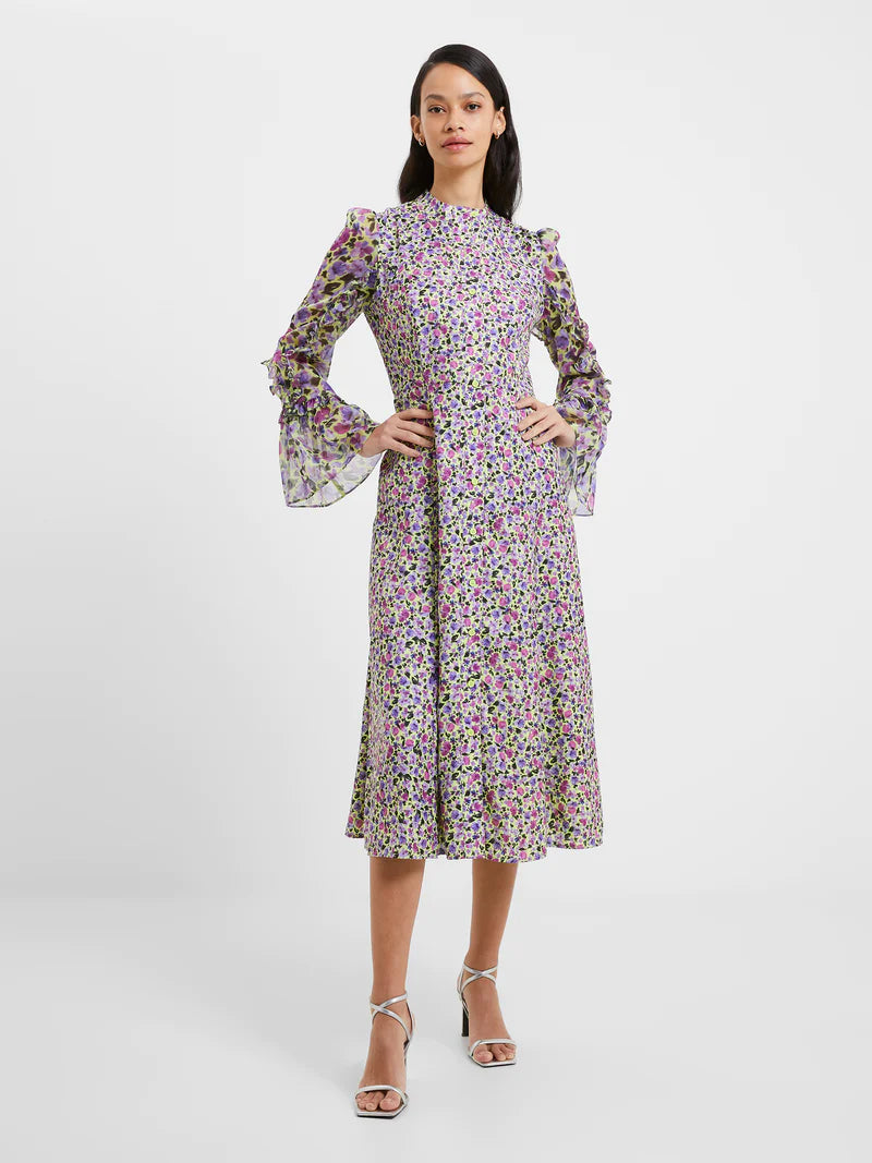FRENCH CONNECTION - Alezzia Ely Jacquard Mix Dress