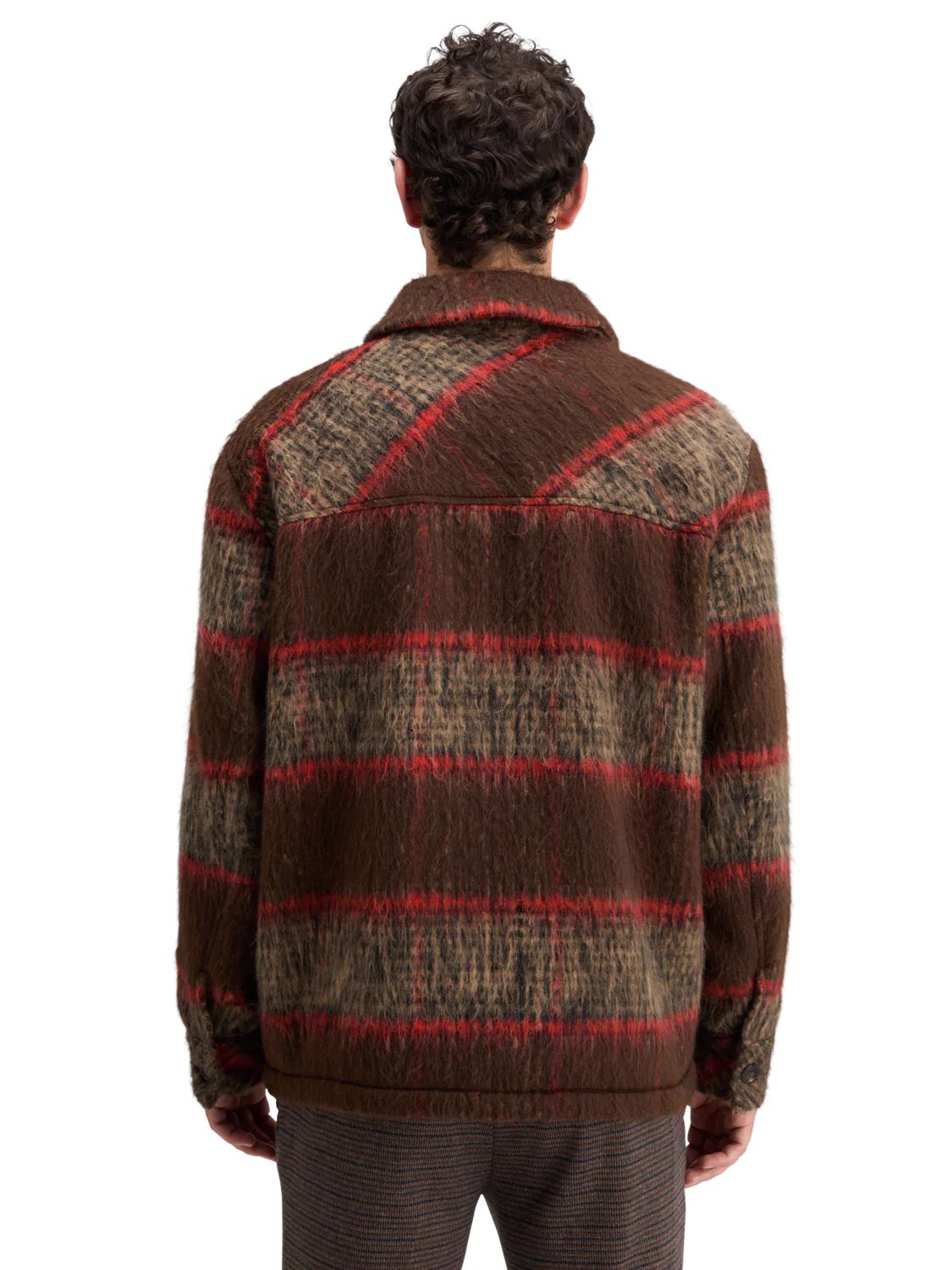 Scotch & Soda BRUSHED WOOL BLEND OVERSHIRT