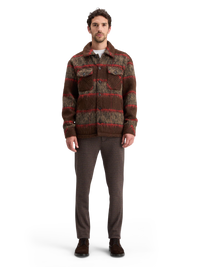 Scotch & Soda BRUSHED WOOL BLEND OVERSHIRT