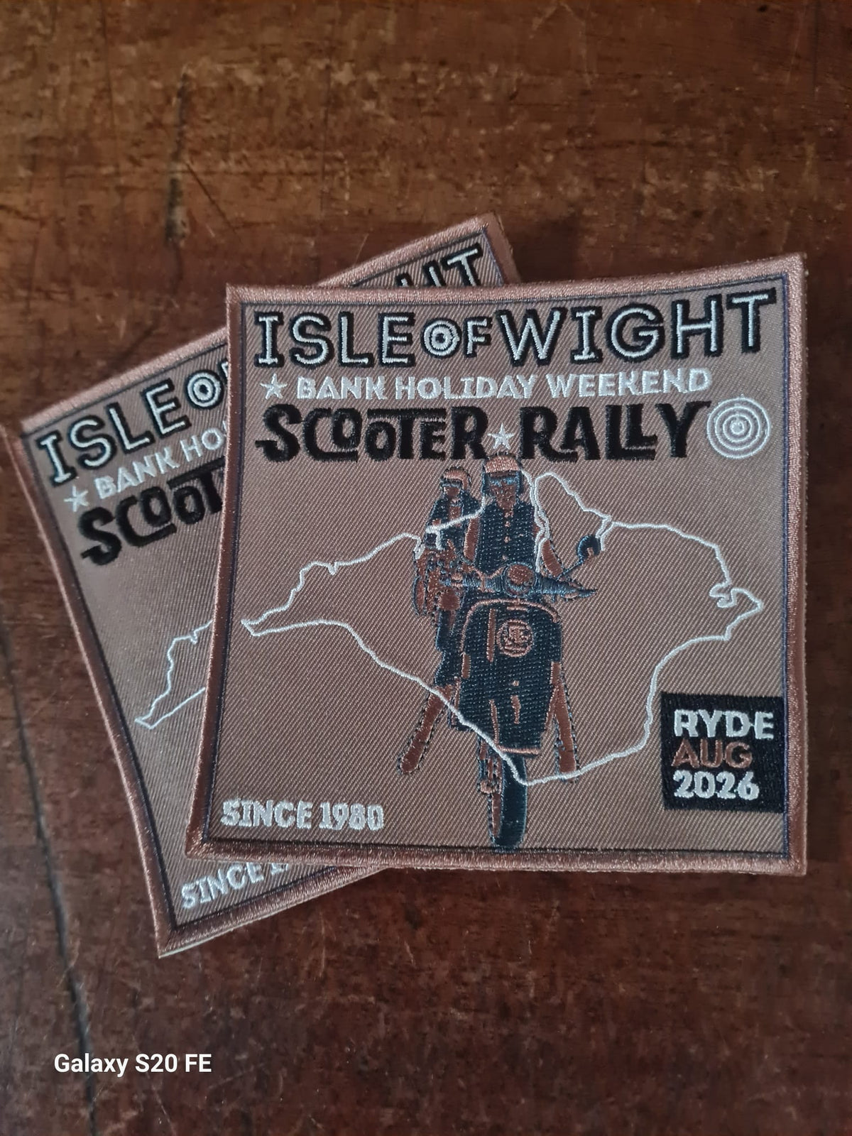 IOW Scooter Rally Bundle 2026 - Patch & Banner inc uk postage