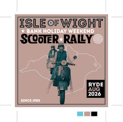 IOW Scooter Rally Bundle 2026 - Patch & Banner inc uk postage