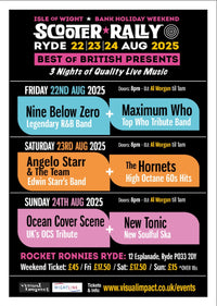 Friday 22nd August -  Rocket Ronnies with Nine Below Zero & Maximum Who