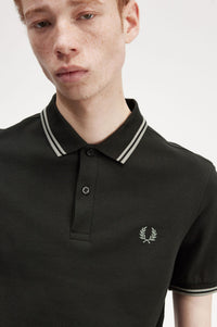FRED PERRY M3600 POLO - NIGHT GREEN