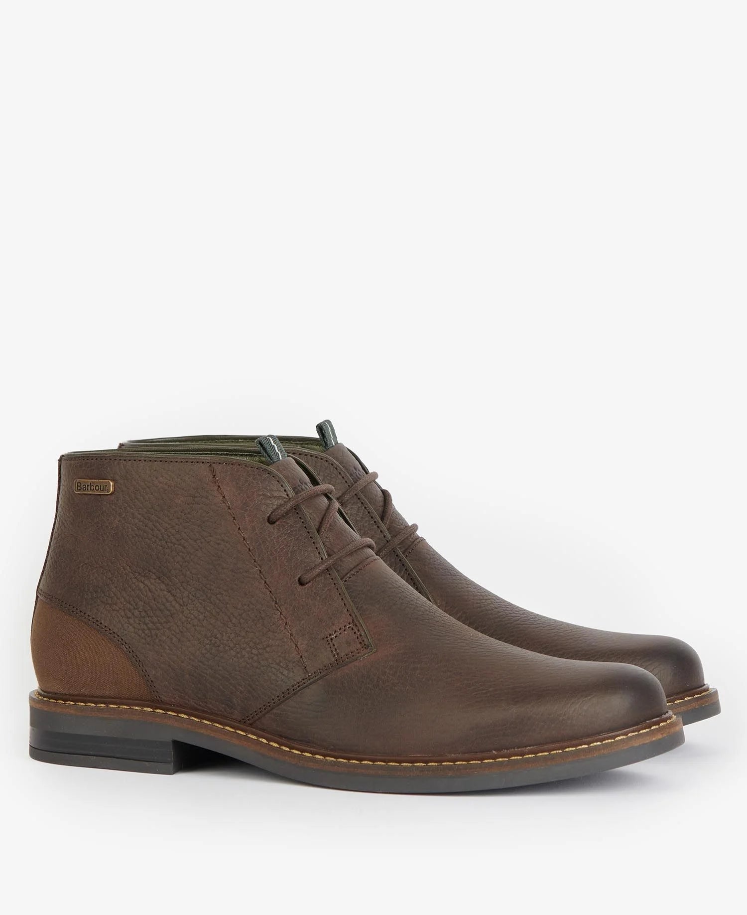Barbour Readhead Chukka Boots DRK BROWN Visual Impact