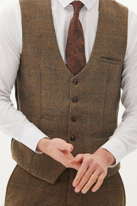 Marc Darcy Kris Tan Waistcoat