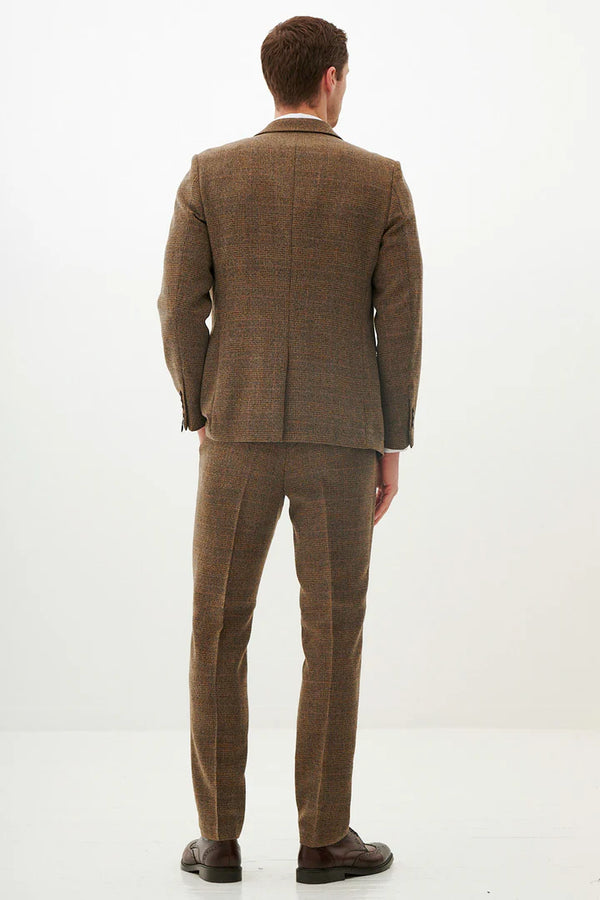 Marc Darcy KRIS Tan Tweed Blazer