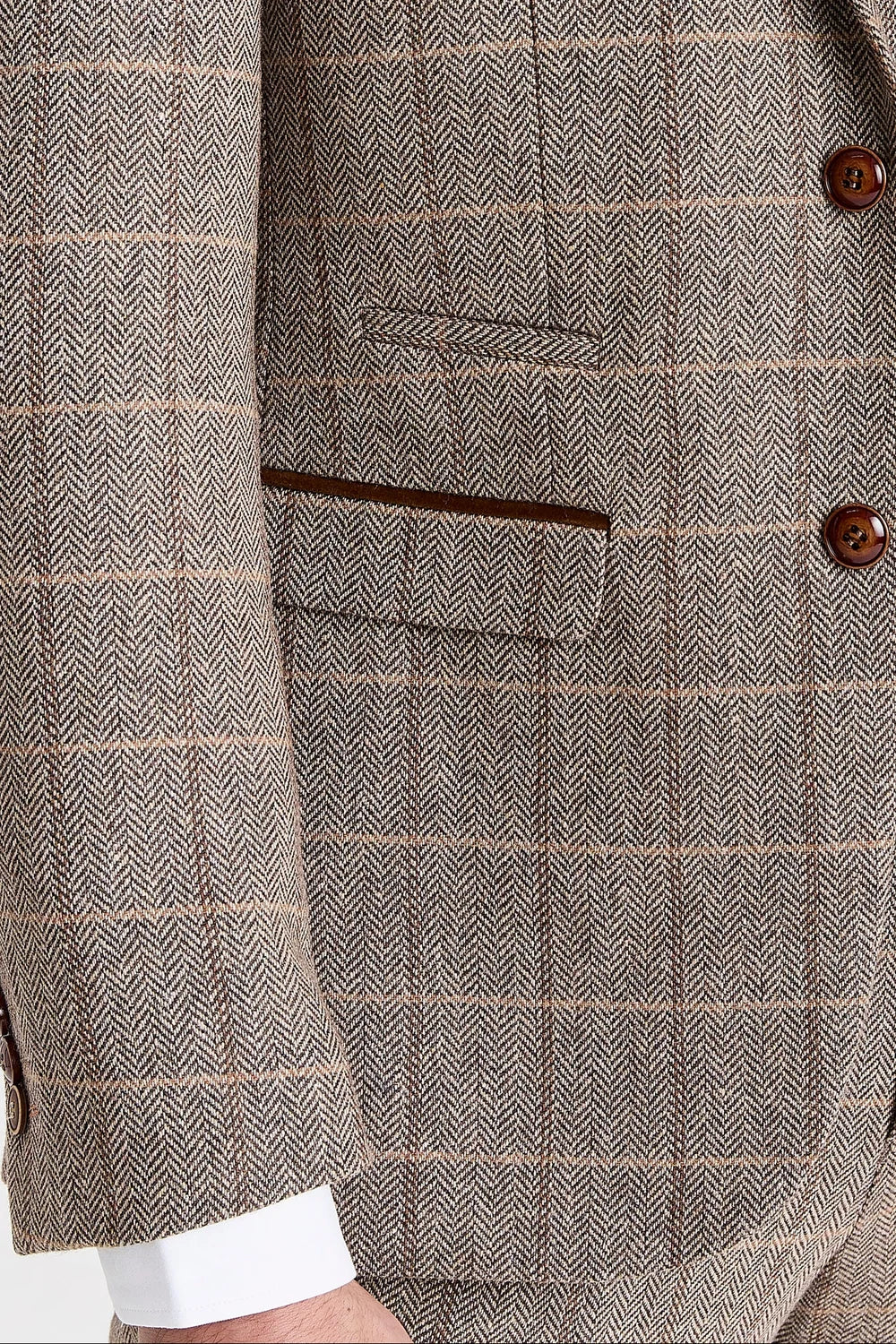 Paul Andrew Harris Brown Blazer