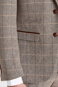 Paul Andrew Harris Brown Blazer