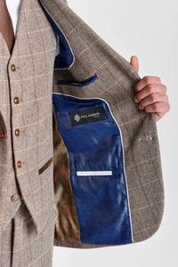 Paul Andrew Harris Brown Blazer