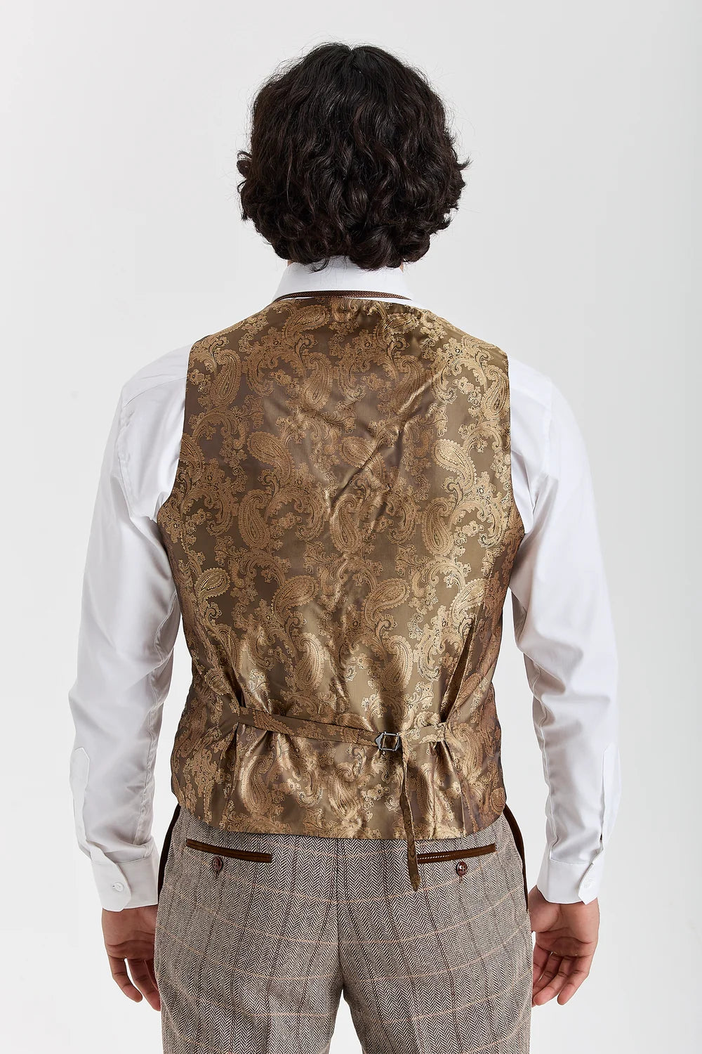 Paul Andrew Harris Brown Waistcoat