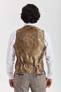 Paul Andrew Harris Brown Waistcoat