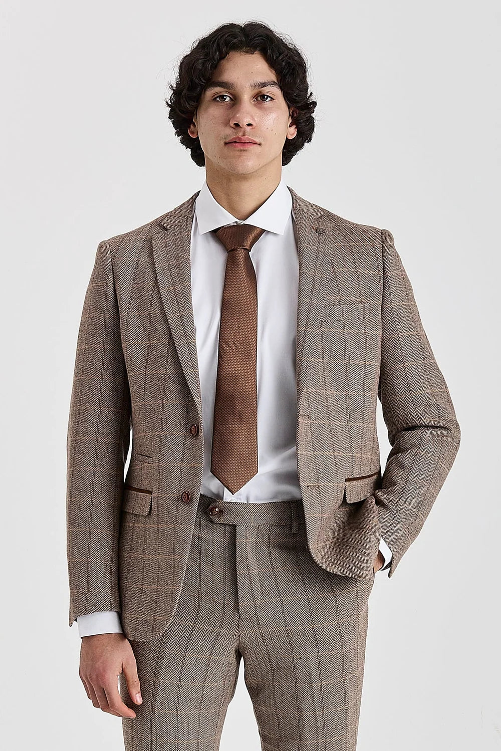 Paul Andrew Harris Brown Blazer
