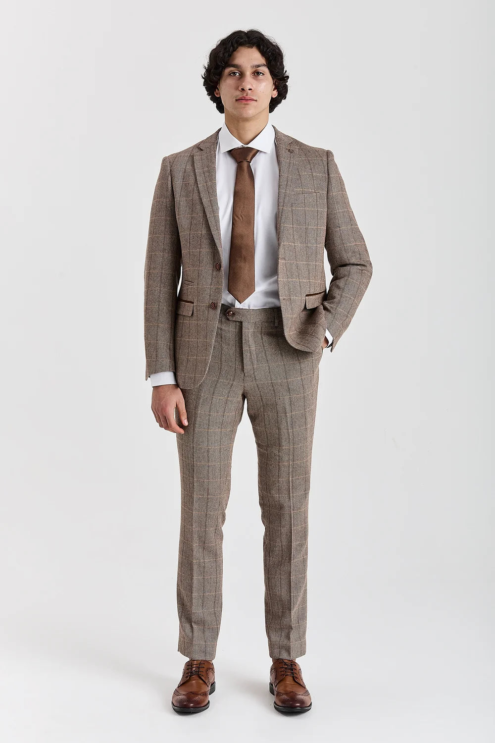 Paul Andrew Harris Brown Trouser