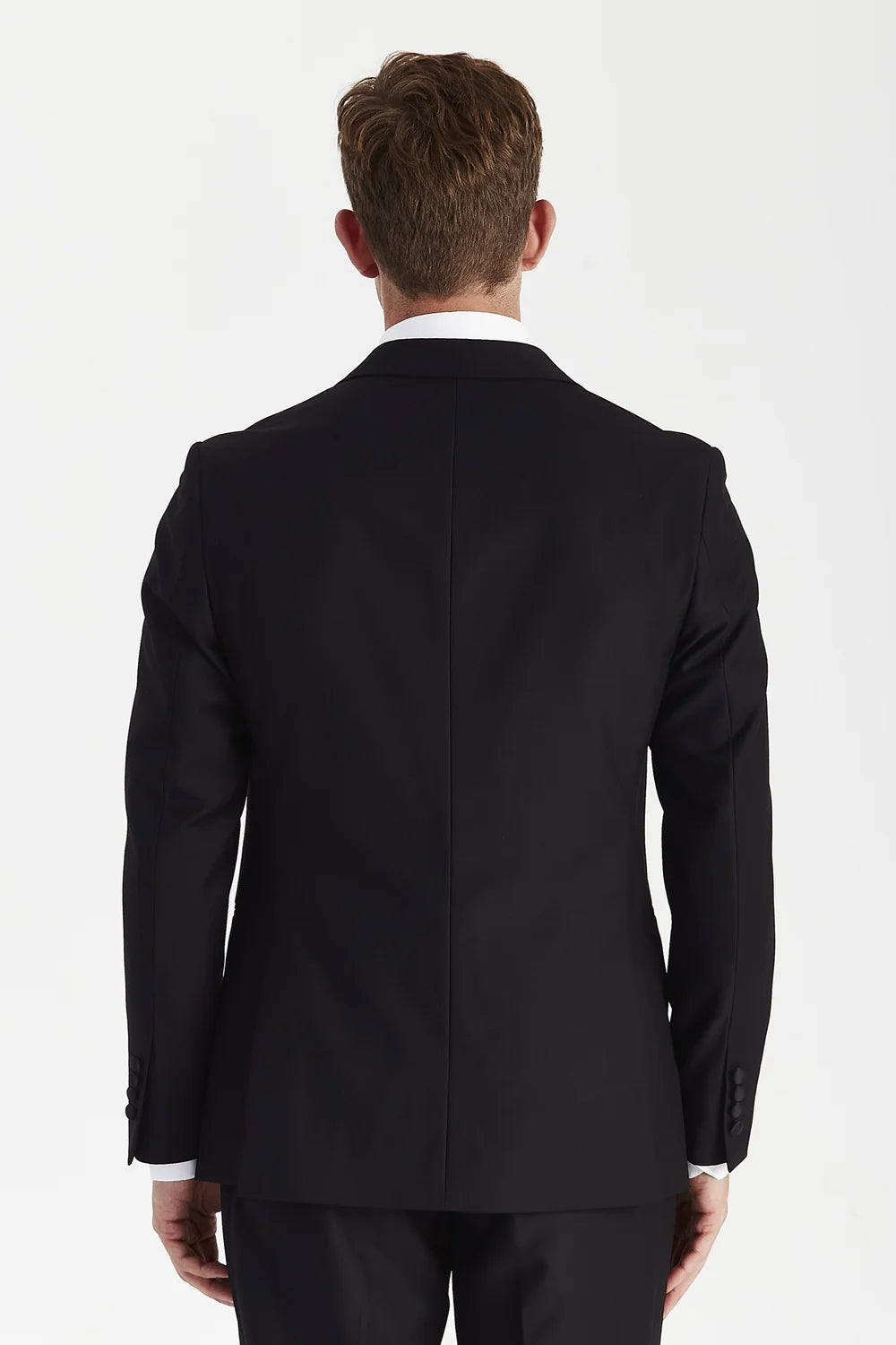 Paul Andrew Harry Double-Breasted Black Blazer