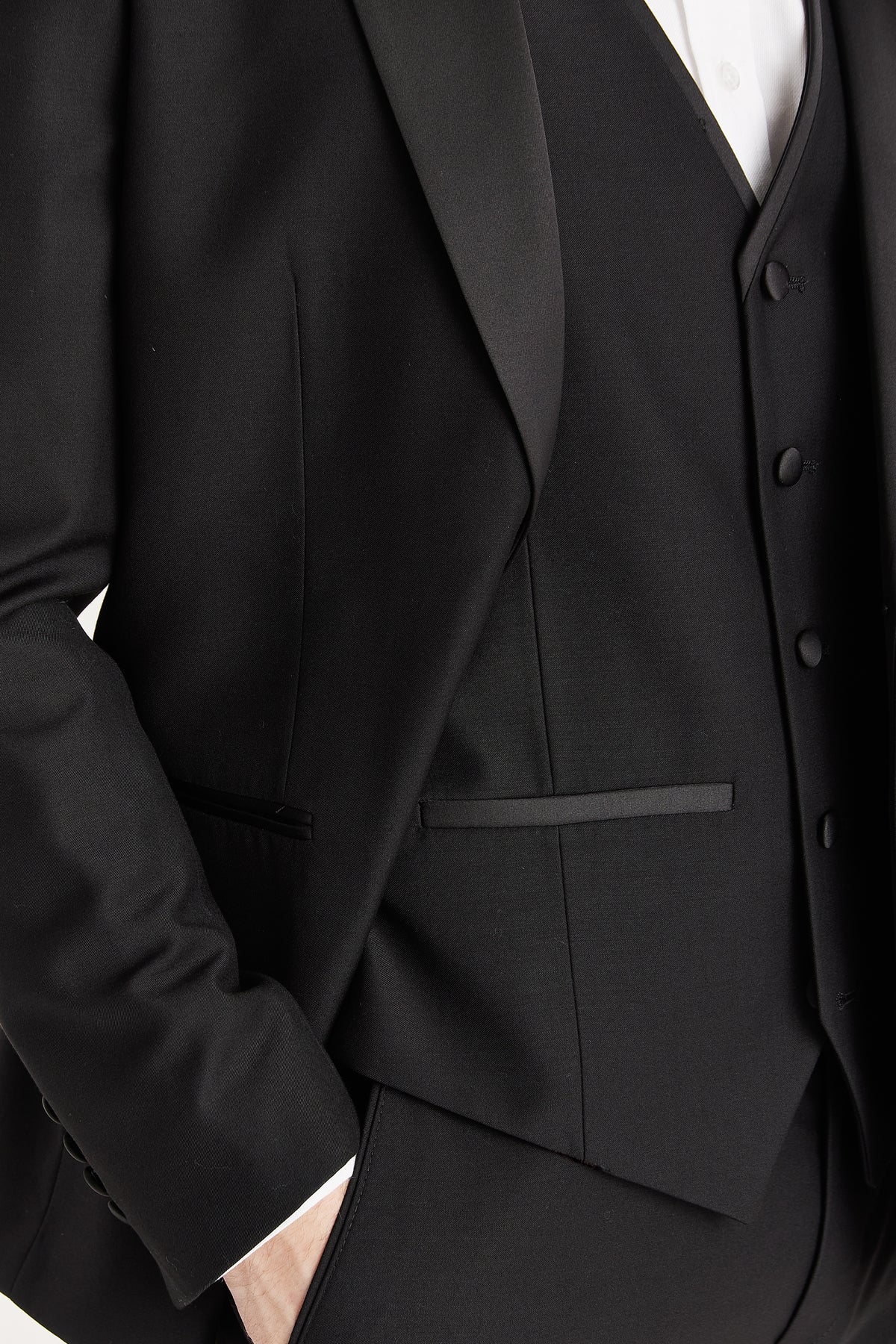 Paul Andrew Black Dinner Suit Jacket