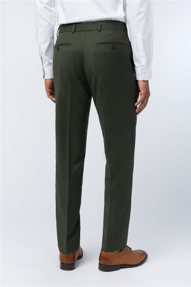 Ted Baker Lear Olive Flannel Trouser