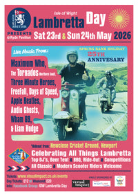 Lambretta Day Saturday Ticket - Anniversary weekender 23rd May 2026