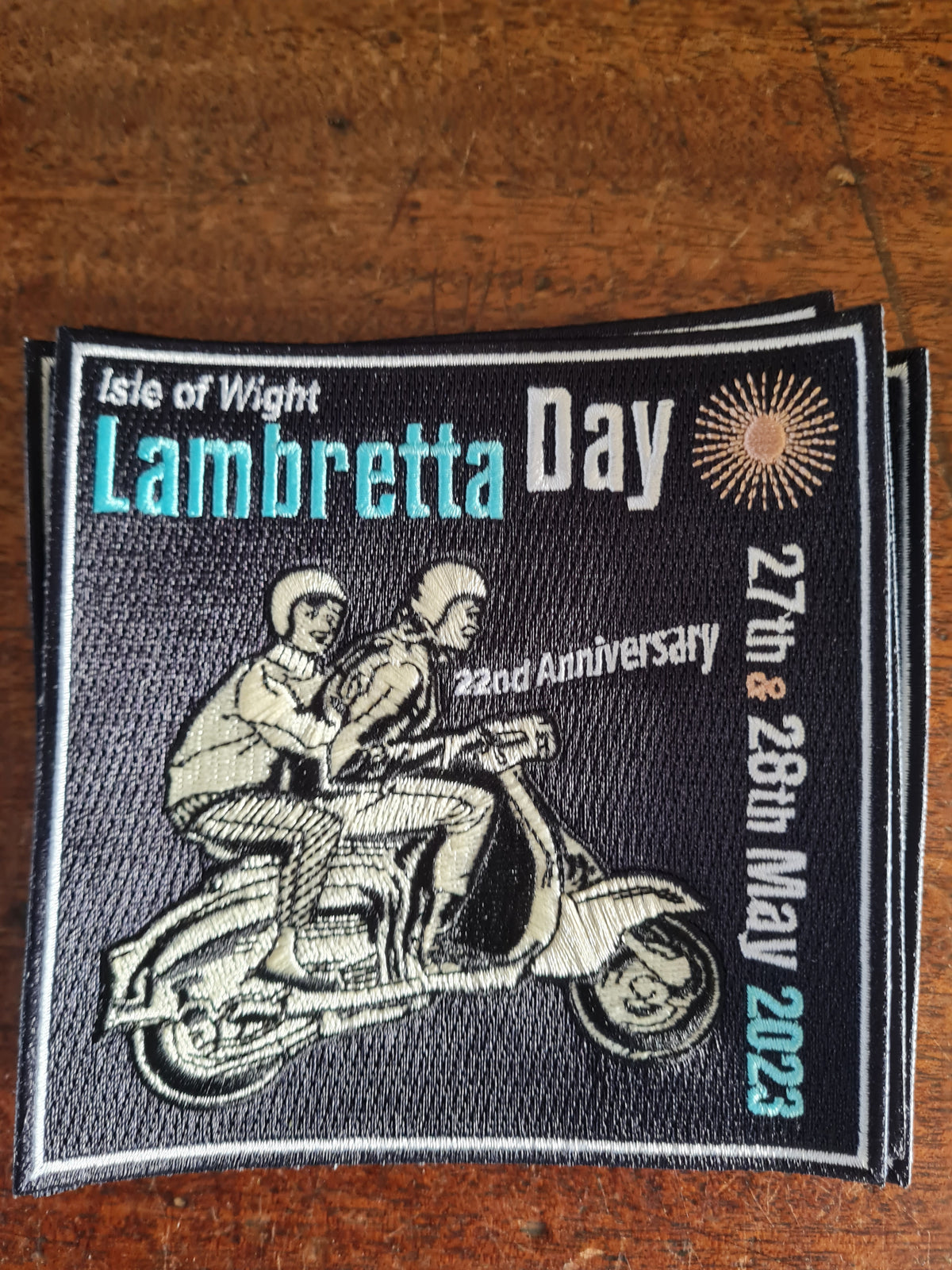 IOW Lambretta Day 2023 Rally Patch