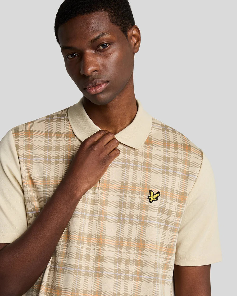 Lyle & Scott Tartan Polo Shirt