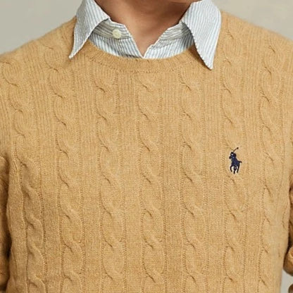Polo Ralph Lauren Wool-cashmere Cable Knit Jumper