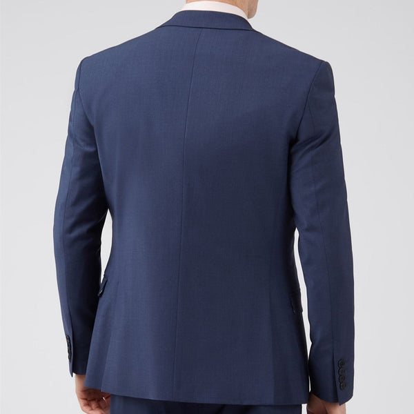 Ted Baker Slim Fit Blue Panama Jacket