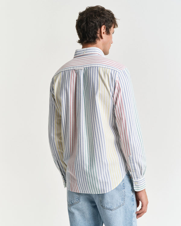 GANT Regular Fit Multi Striped Archive Oxford Shirt