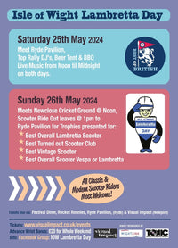 Isle of Wight Lambretta Day 2024 - 23rd Edition
