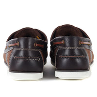 BARBOUR CAPSTAN BOAT SHOES BRANDY