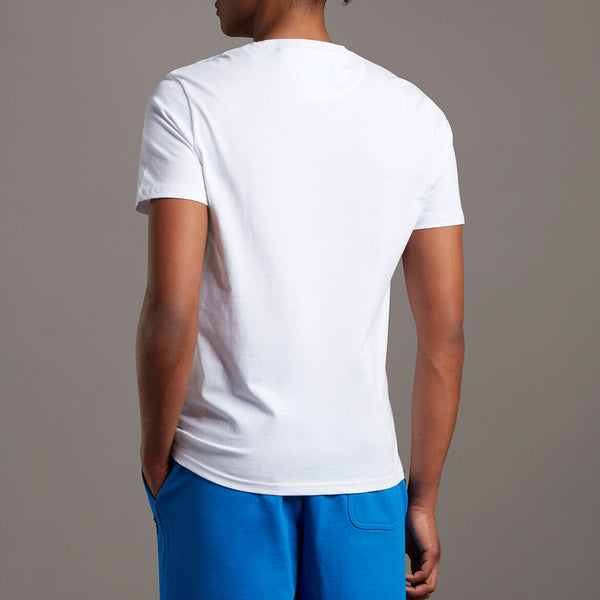 Lyle & Scott Men's Organic Cotton Plain T-Shirt White