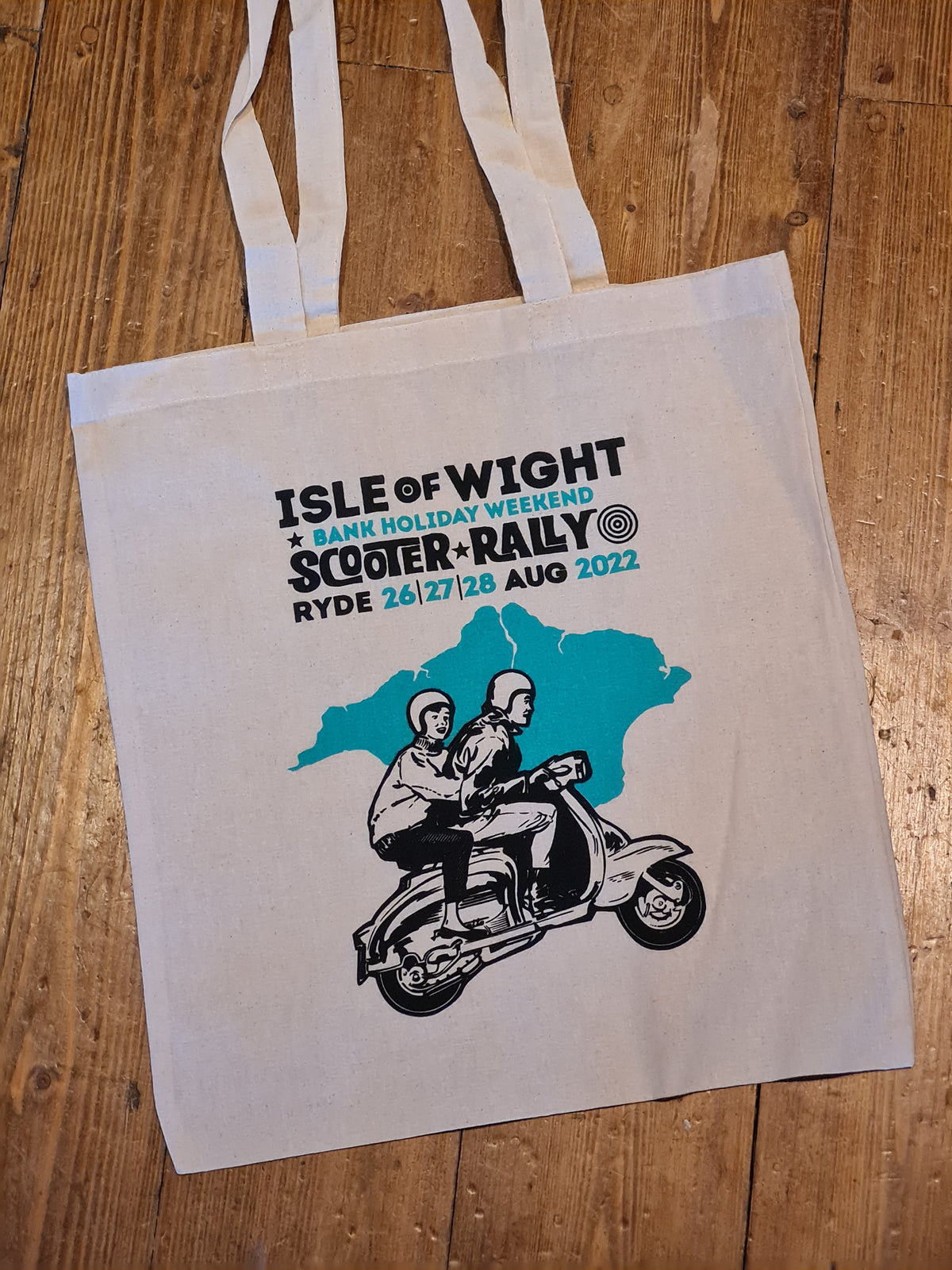Isle of Wight International Scooter Rally Tote Bag