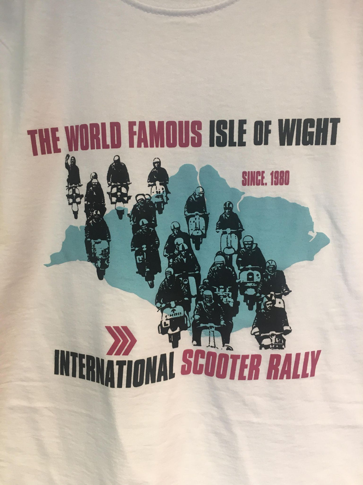 Isle of Wight Scooter Rally T Shirt