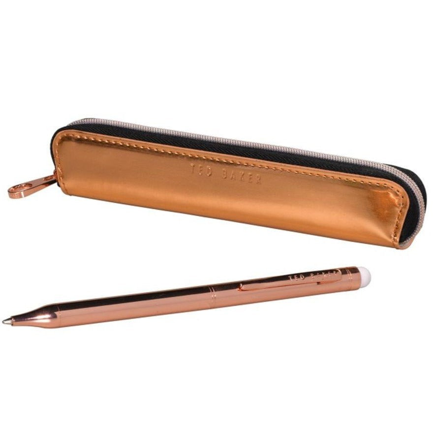 Ted baker rose gold pencil case clearance