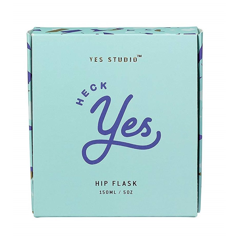 Wild & Wolf 'Heck Yes' Hip Flask