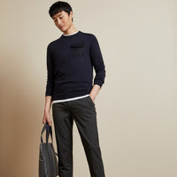 Ted Baker SAYSAY Crew neck with patch pocket