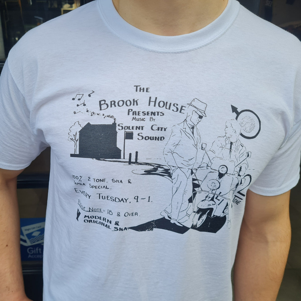 Brook House T shirt & cloth Patch