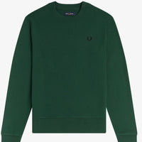 Fred Perry Crew Neck Sweatshirt M7535 Ivy Green