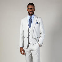 MARC DARCY BROMLEY - STONE CHECK BLAZER