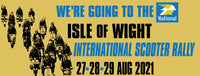 Isle of Wight Scooter Rally Legsheild banner & Patch bundle 2021
