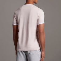 Lyle & Scott Men's Ringer T-Shirt Stonewash Pink