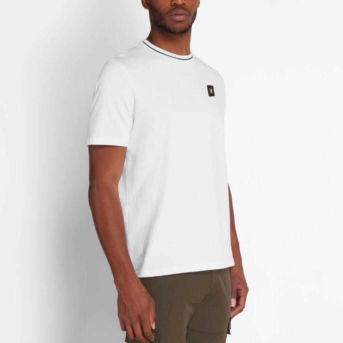 Lyle & Scott Casuals Tipped T-shirt White